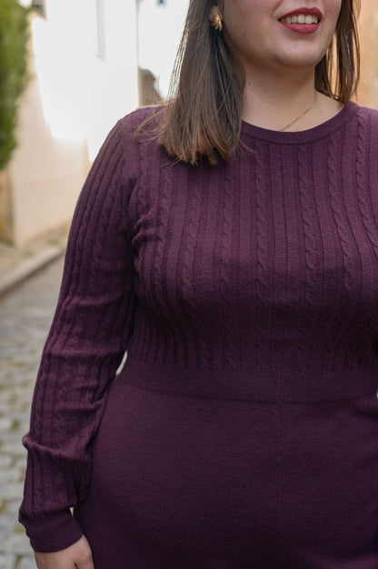 Robe patineuse en maille - Robe Fia