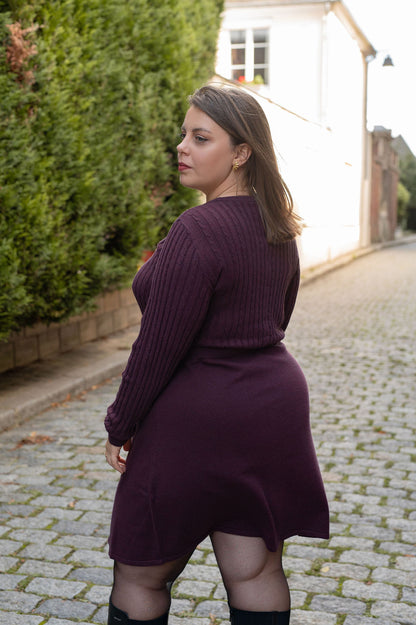 Robe patineuse en maille - Robe Fia