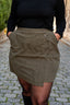 Jupe courte en velours - Jupe Elly