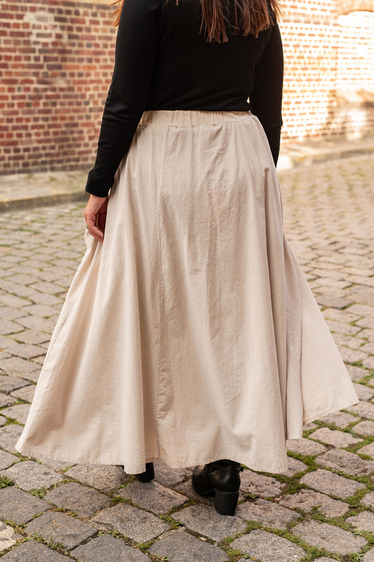 Jupe longue en velours - Jupe Laurie