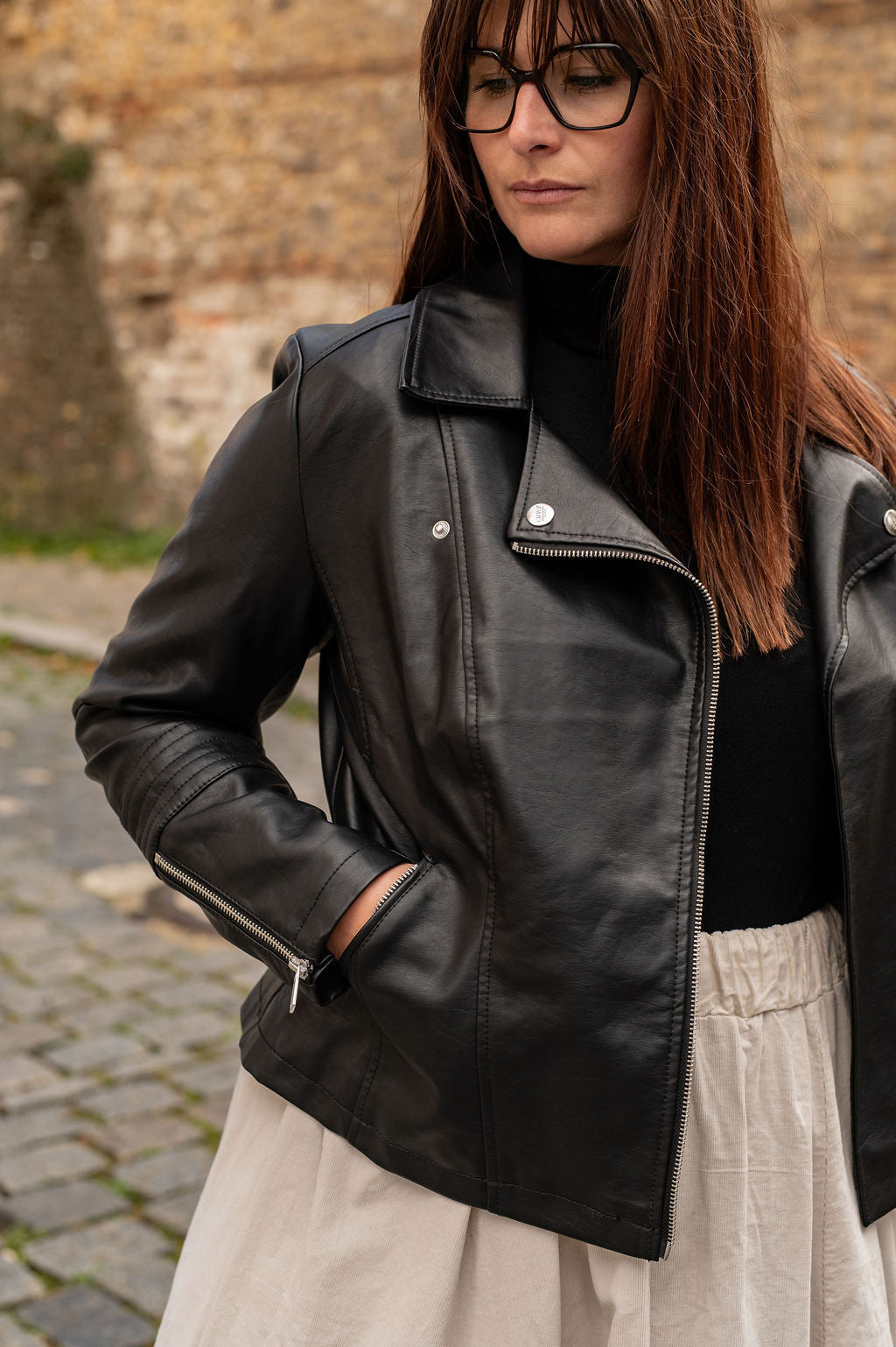 Veste perfecto en similicuir - Perfecto Emmy