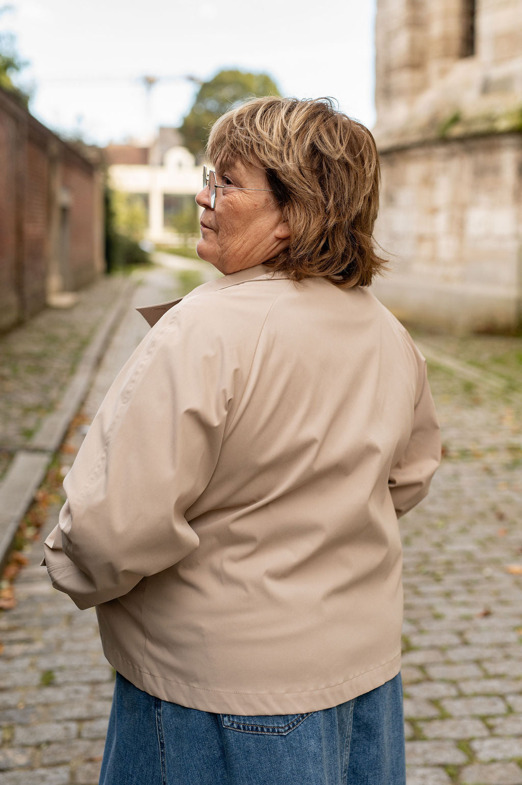 Trench court avec boutons - Trench April