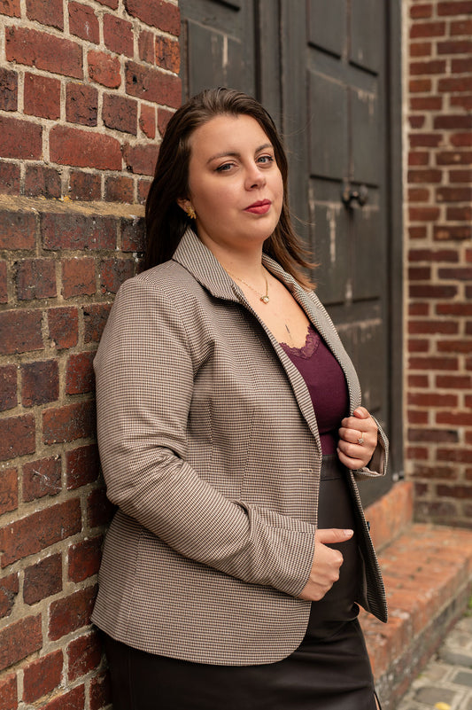 Blazer Prince de Galles - Blazer Amour