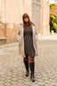 Manteau droit avec col à revers - Manteau Nancy