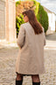 Manteau droit avec col à revers - Manteau Nancy