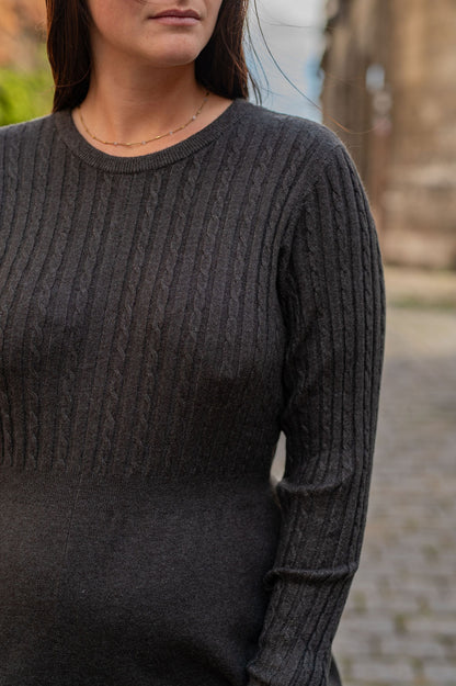 Robe patineuse en maille - Robe Fia