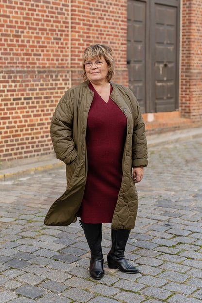 Manteau matelassé long - Veste Sandy