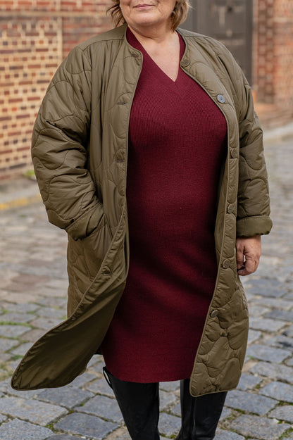 Manteau matelassé long - Veste Sandy