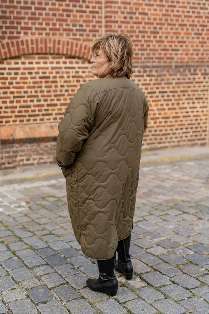 Manteau matelassé long - Veste Sandy