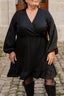 Robe courte col cache coeur - Robe Ellie