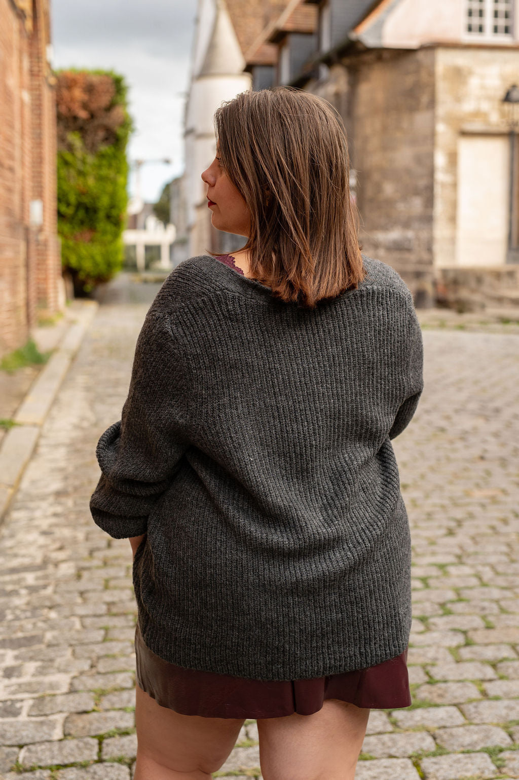 Gilet boutonné oversize - Gilet Clare