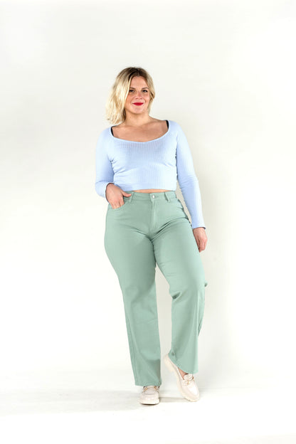 Jean Kate - Coupe wide taille haute
