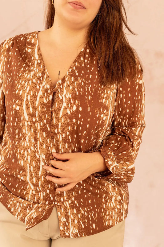 BLOUSE LILIANA BY ONE grande taille