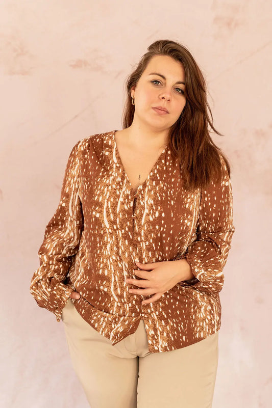 BLOUSE LILIANA BY ONE grande taille