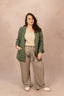 Blazer manches 3/4 - Blazer Adissia - grande taille -  LAÏLLA