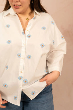 CHEMISE FLORA - grande taille -  LAÏLLA