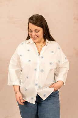 CHEMISE FLORA - grande taille -  LAÏLLA