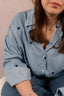 Chemise avec coeurs brodés - Chemise Marta - grande taille -  LAÏLLA