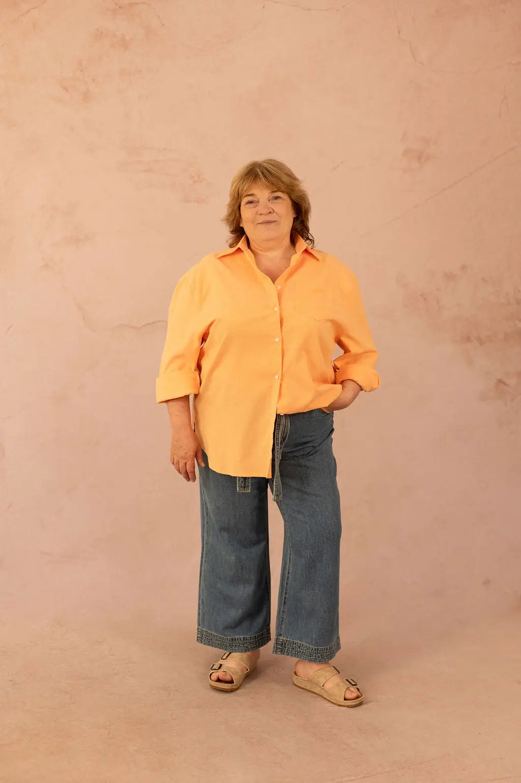 Chemise oversize en coton - Chemise Claos - grande taille -  LAÏLLA