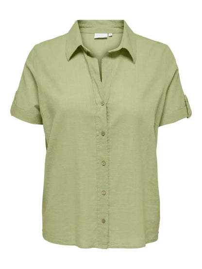 Chemisier boutonné en coton - Chemise Coco - grande taille -  LAÏLLA