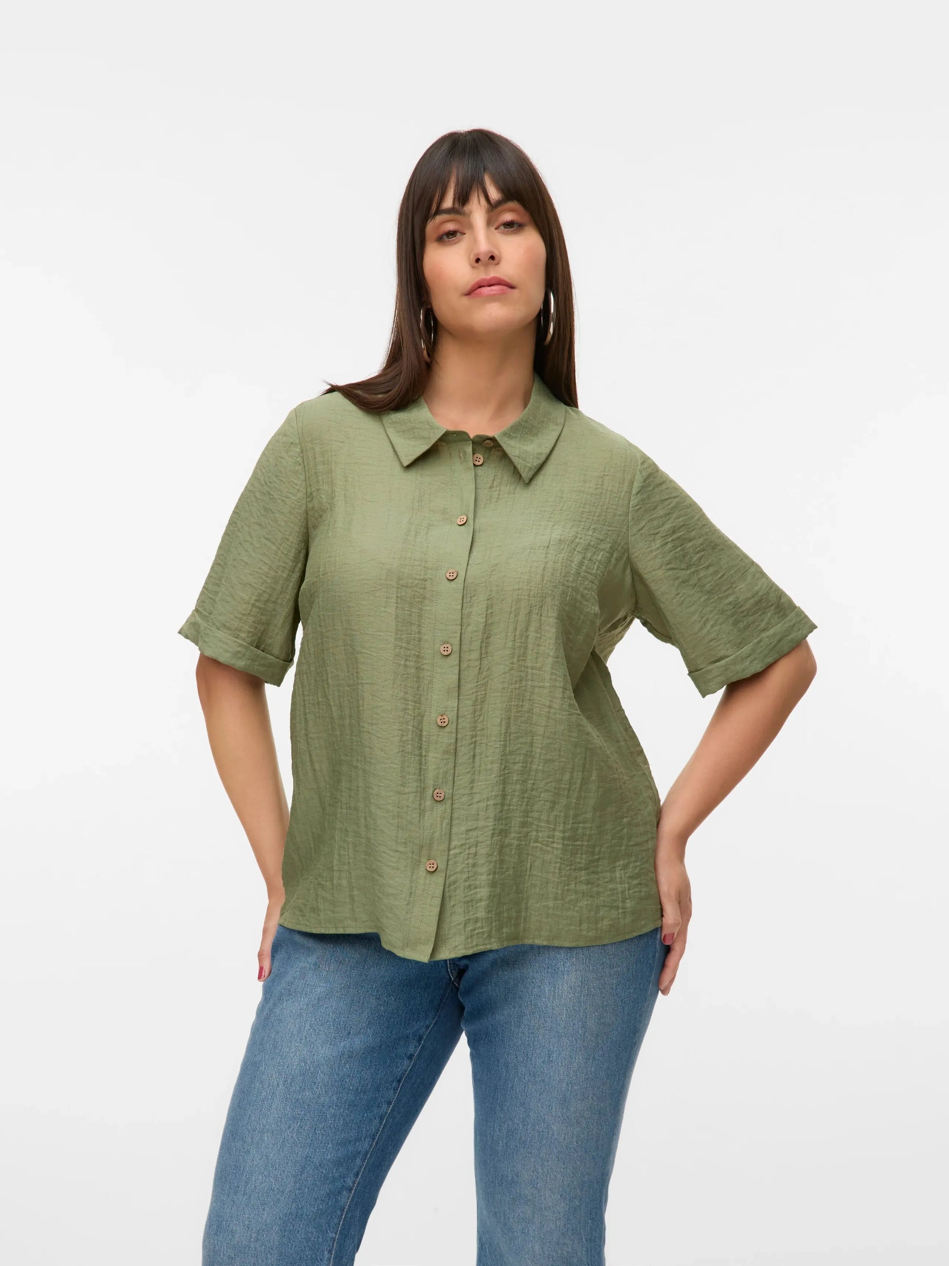 Chemisier fluide coupe ample - Chemise Heaven - grande taille -  LAÏLLA