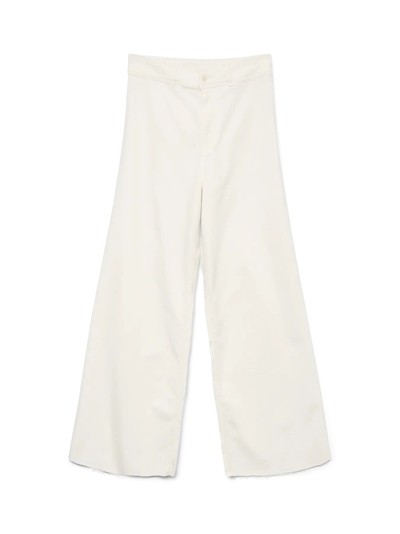 Pantalon wide en coton - Pantalon Larone