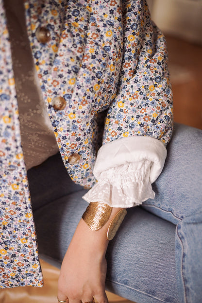 Veste Roseline – Veste fleurie femme