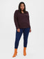 Pull col V en maille douce - Pull Rewlefile