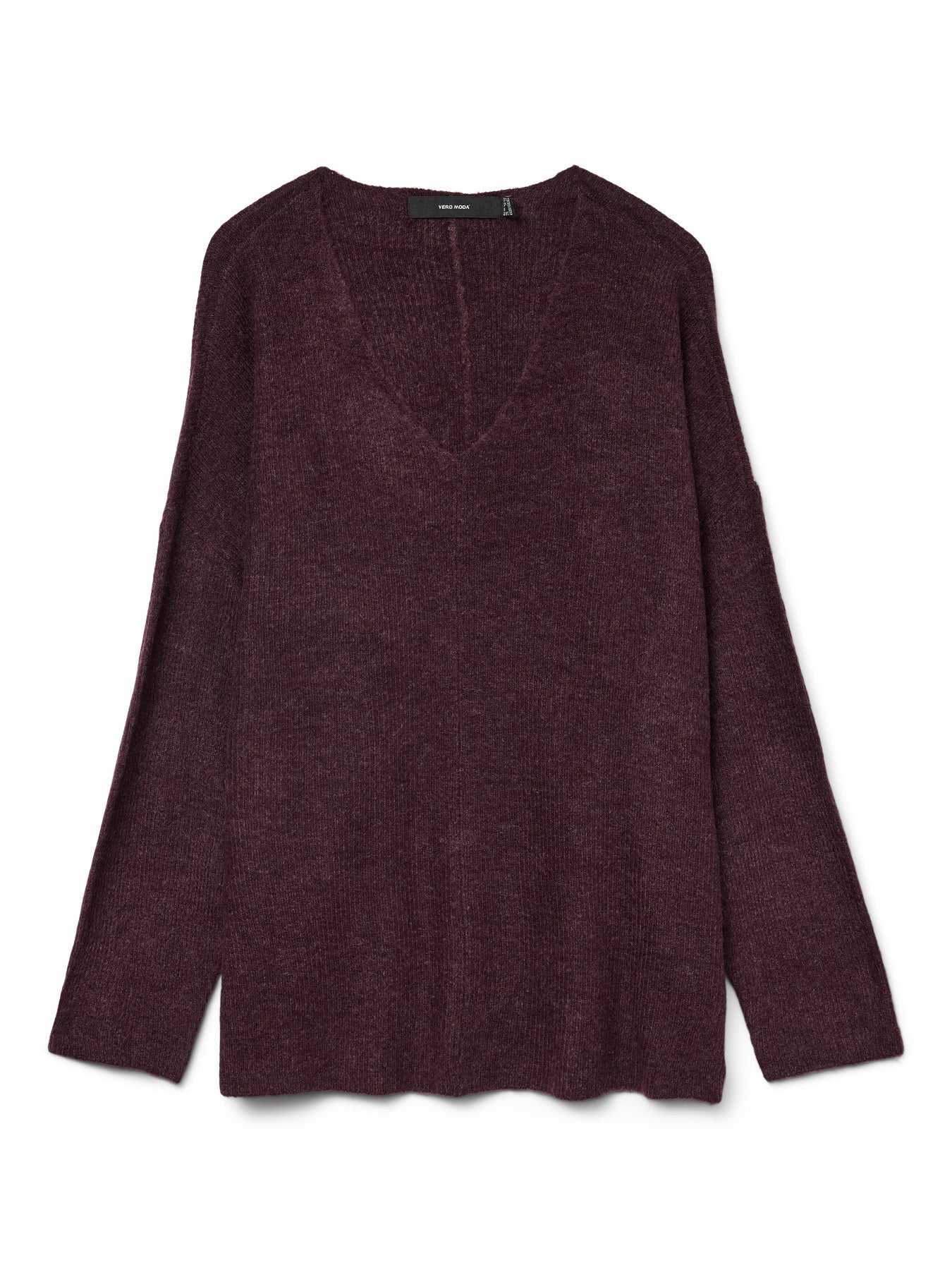 Pull col V en maille douce - Pull Rewlefile