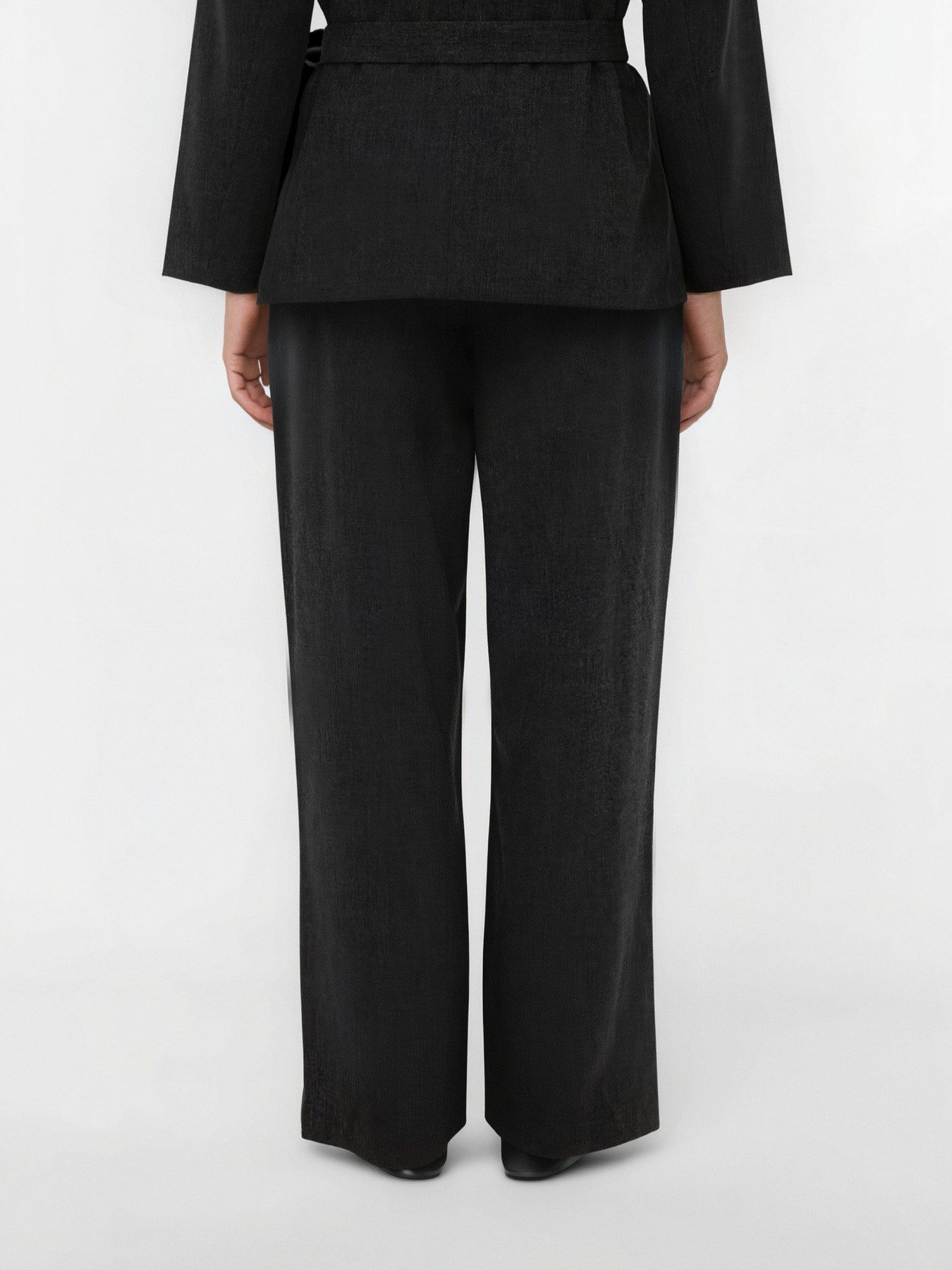 Pantalon Bestie – Pantalon de costume gris femme