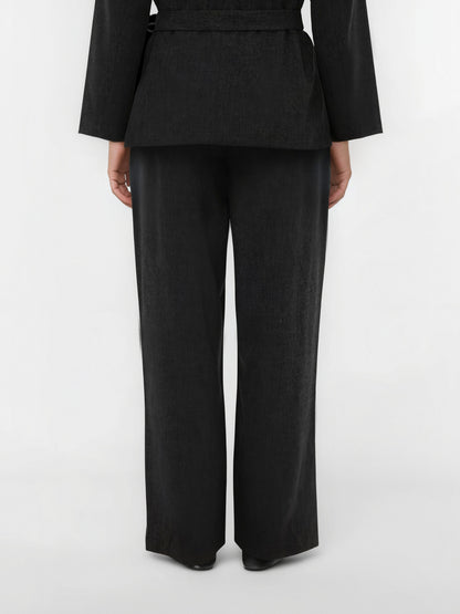 Pantalon Bestie – Pantalon de costume gris femme