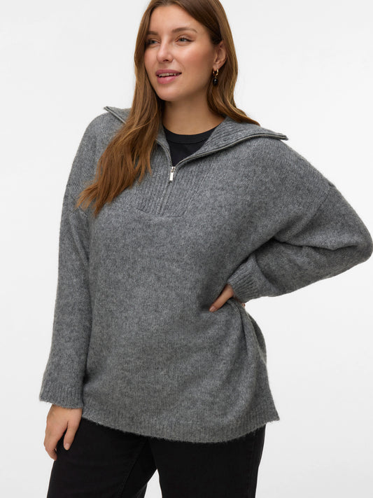 Pull Mirla – Pull zippé col montant