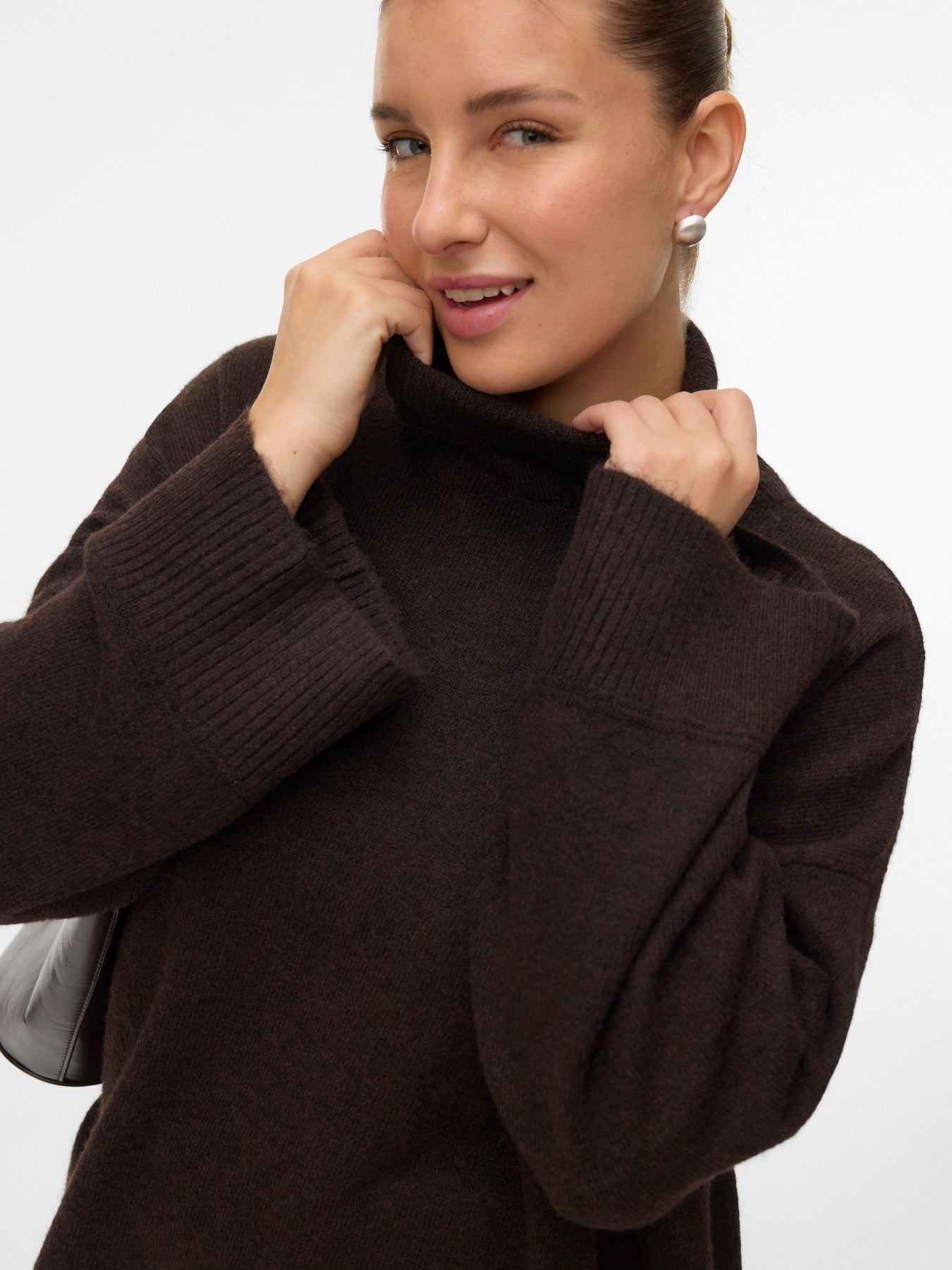 Pull Aquarius col roulé – Pull oversize doux