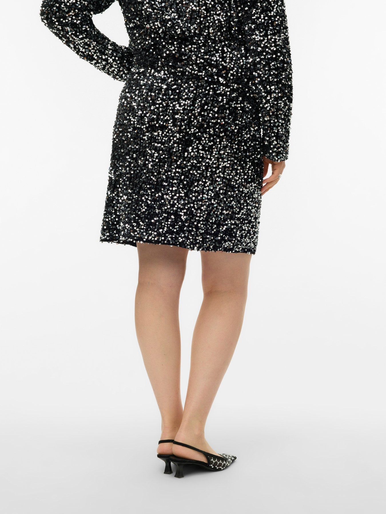 Jupe Bella – Jupe courte à sequins