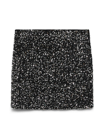 Jupe Bella – Jupe courte à sequins