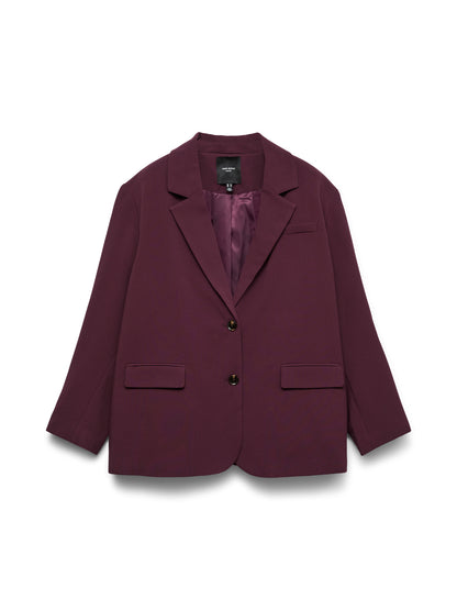 Blazer Michel - Blazer oversize bordeaux