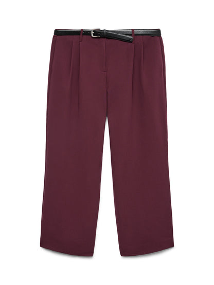 Pantalon Michel - Pantalon habillé bordeaux