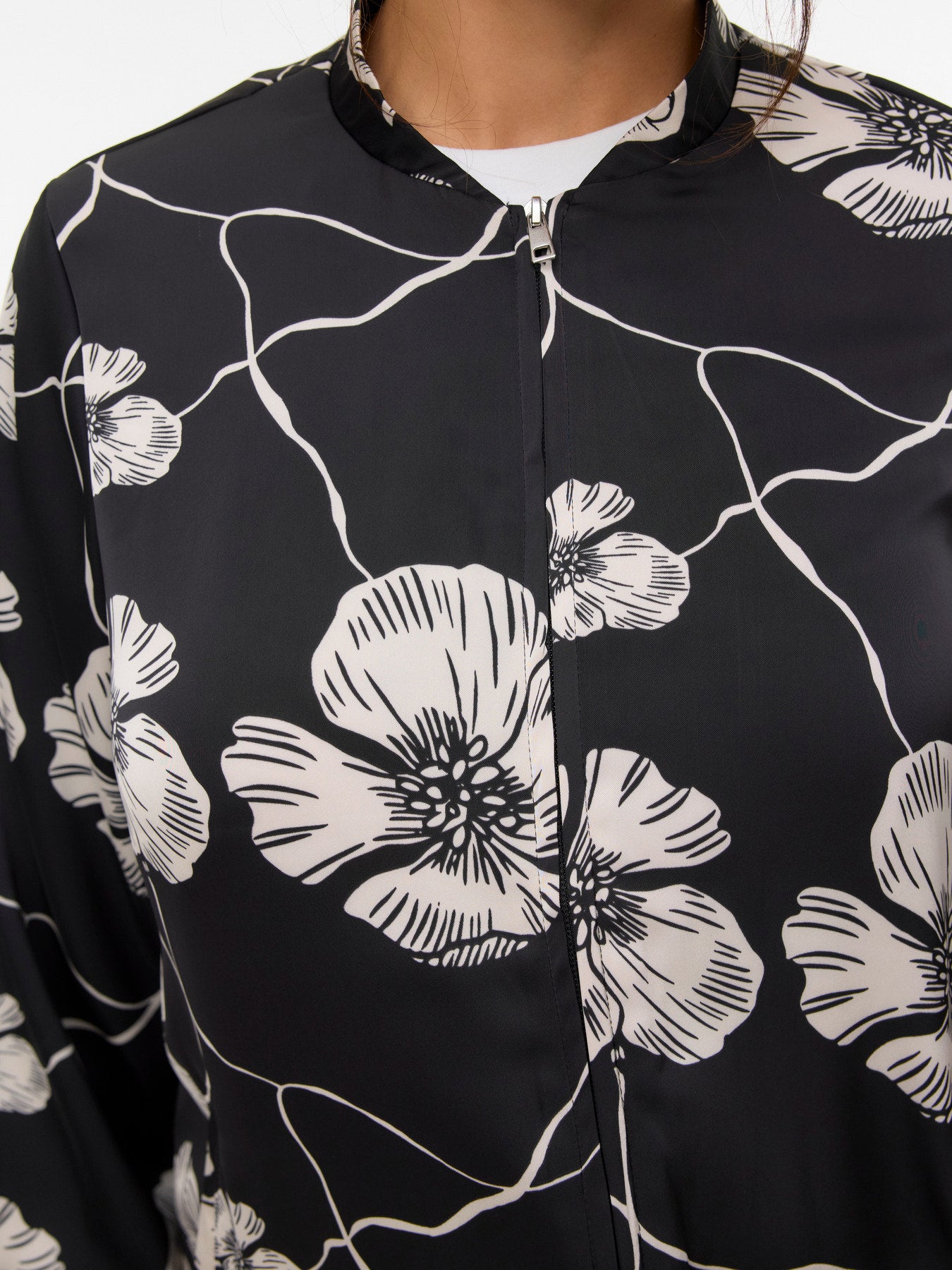 Bomber Elena – Veste bomber femme imprimé fleurie