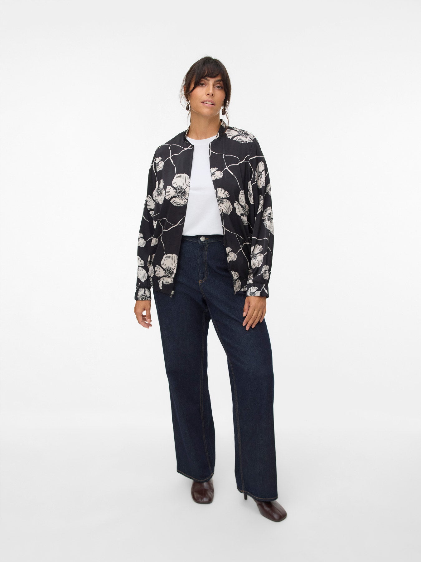 Bomber Elena – Veste bomber femme imprimé fleurie