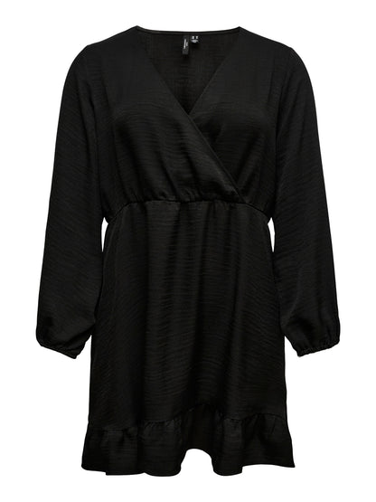 Robe courte col cache coeur - Robe Ellie