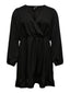 Robe courte col cache coeur - Robe Ellie