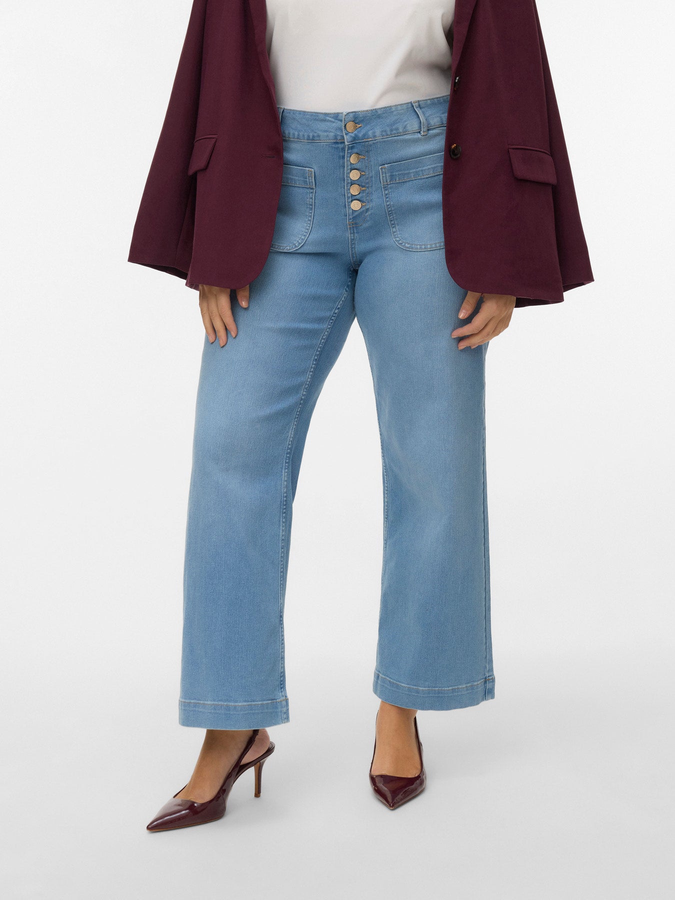 Jean Kayla – Jean wide taille haute