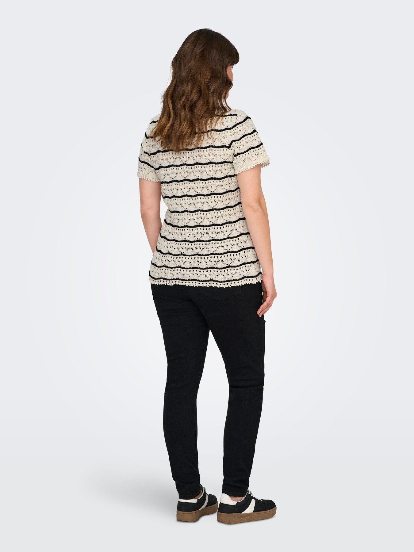 Haut en maille à rayures - Maille Anna