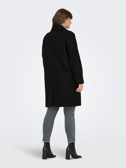 Manteau droit à double boutonnage - Manteau Adina