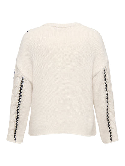 Pull en maille torsadée - Pull Tessa