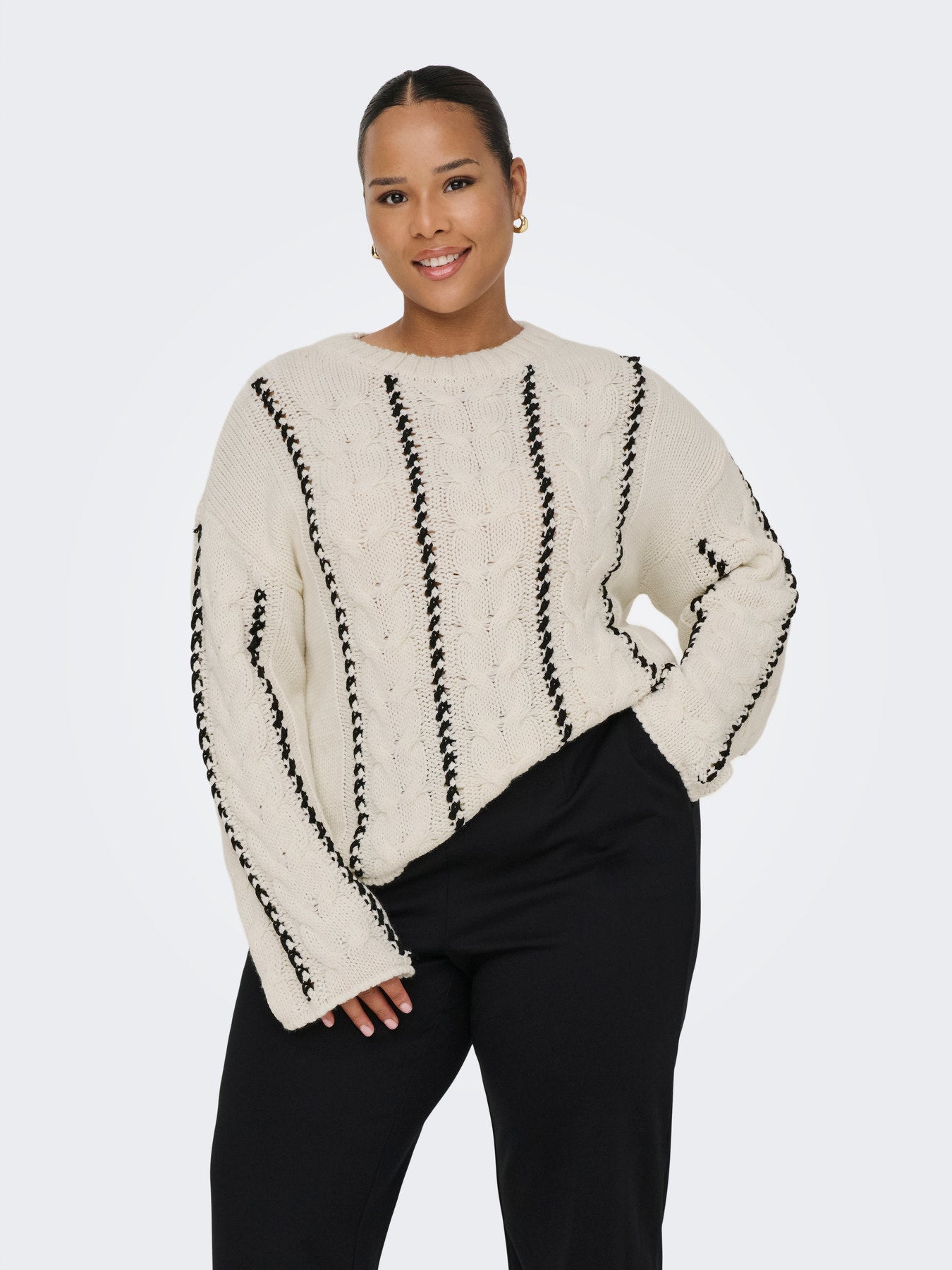 Pull en maille torsadée - Pull Tessa