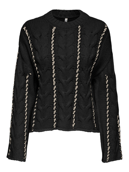 Pull en maille torsadée - Pull Tessa