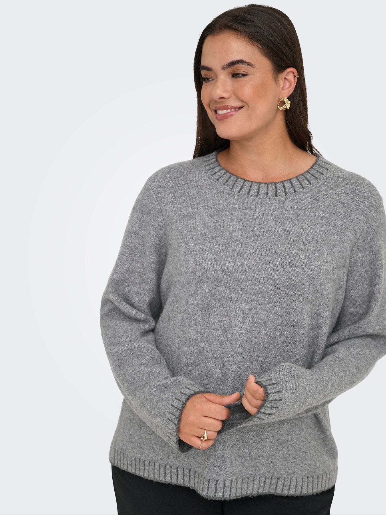 Pull Fina – Pull fin doux gris