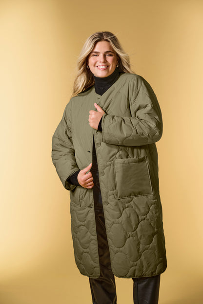 Manteau matelassé long - Veste Sandy