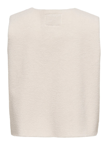 Veste Coco - Gilet Sherpa avec broderie